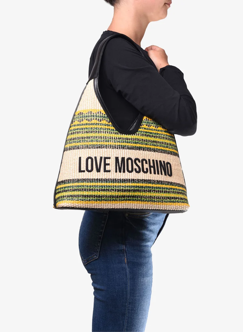 Love Moschino Sunset Stripes Tote Bag